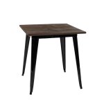 70cm square tolix table