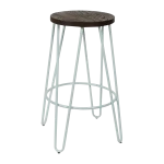 Hairpin kitchen counter stool